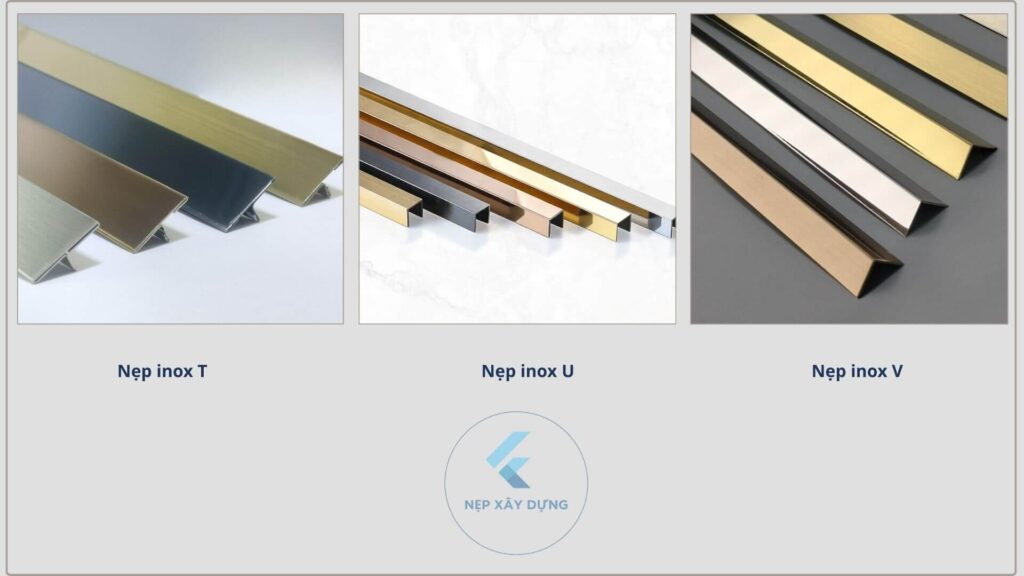 Các loại nẹp inox phổ biến