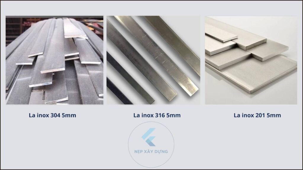 Hình ảnh nẹp la inox 5mm