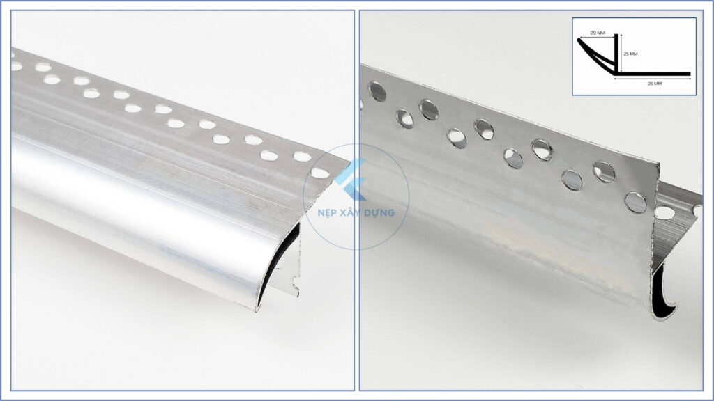 Hình ảnh thực tế nẹp ngắt nước trên NAN T