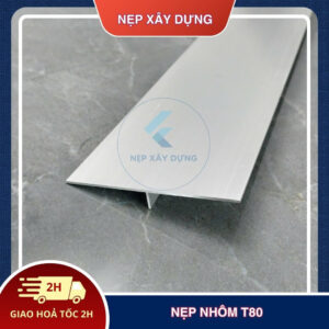 Nẹp nhôm T80