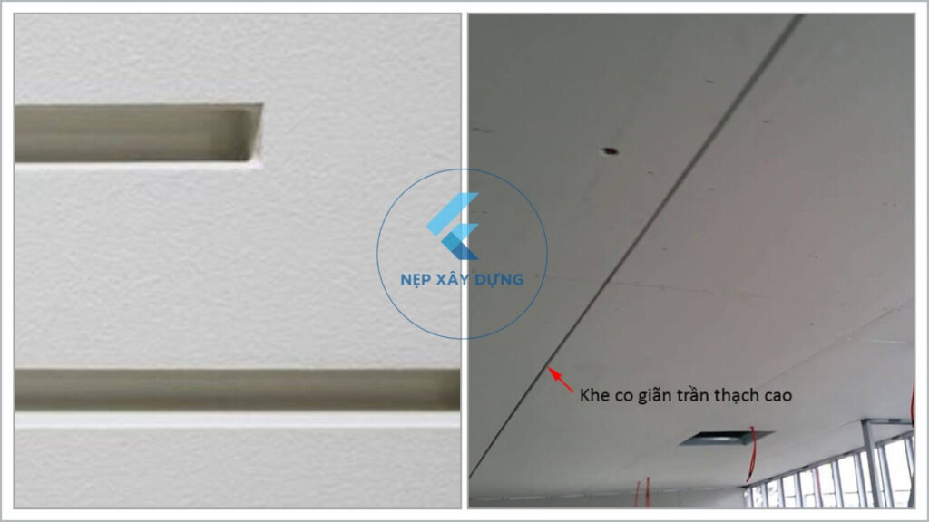 Ứng dụng nẹp trần nhựa thạch cao