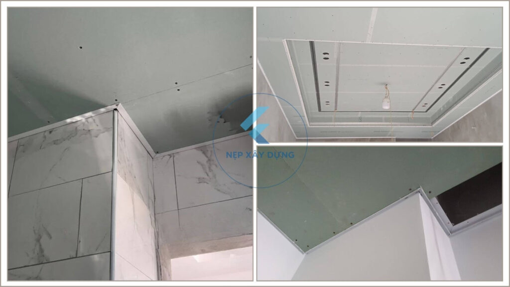 Ứng dụng thực tế thanh Z trần thạch cao