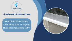 Nẹp chắn nước mưa