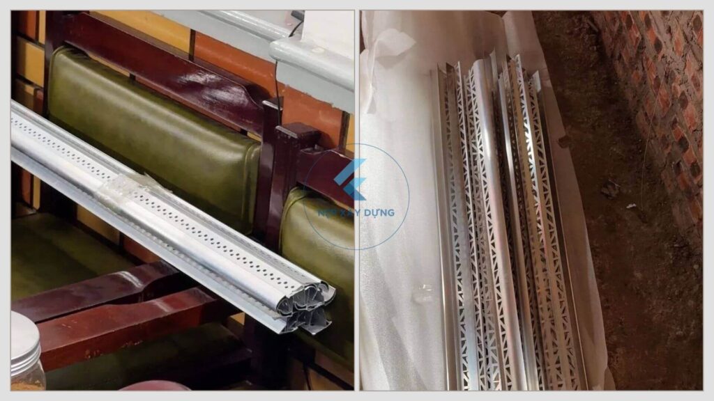 Hình ảnh nẹp chắn nước mưa thực tế