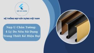 Nẹp U chân tường