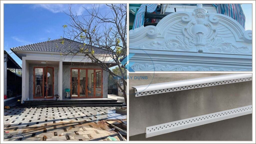 Ứng dụng thực tế nẹp chắn nước mưa