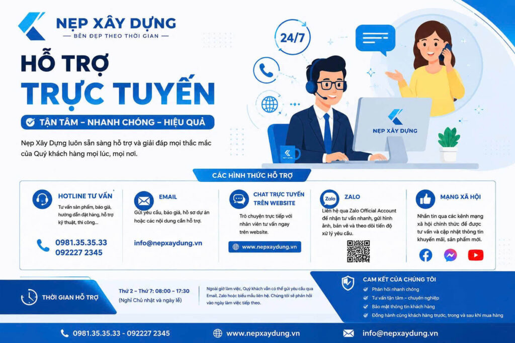 Hỗ trợ trự tuyến